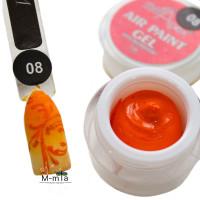 Гель краска Nail Apex Air paint gel 5 мл, № 8